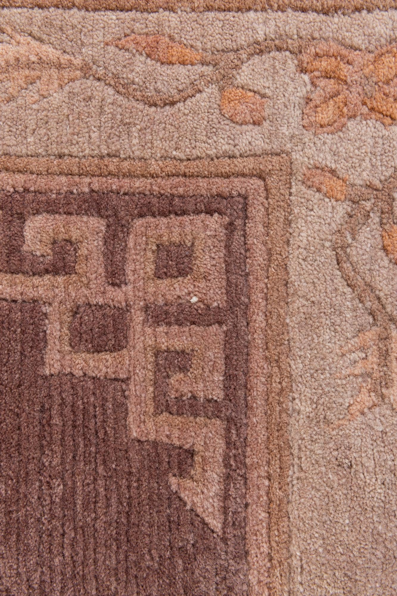 2' 10 x 11' 3 Hand Knotted Tibet Wool Runner Rug