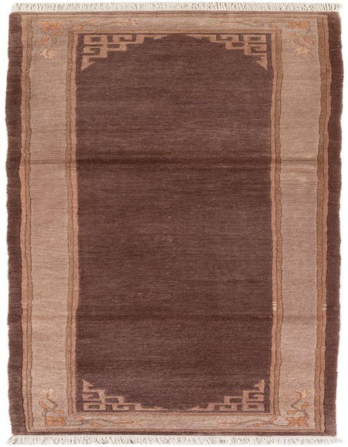 Detail image of 2' 10 x 11' 3 Hand Knotted Tibet Wool Runner Rug