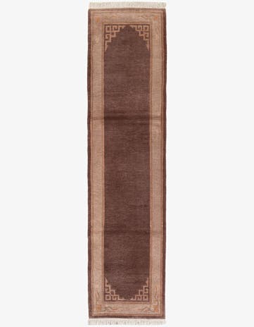 2' 10 x 11' 3 Hand Knotted Tibet Wool Runner Rug