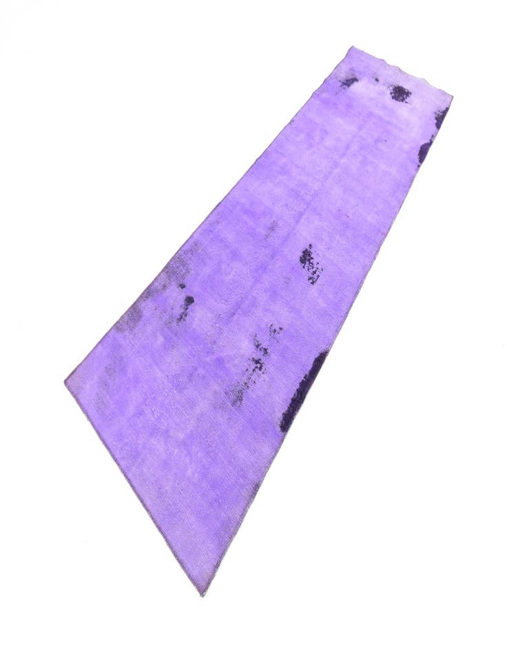 Detail image of 3' 4 x 10' 5 Hand Knotted Ultra Vintage Persian Wool Runner Rug