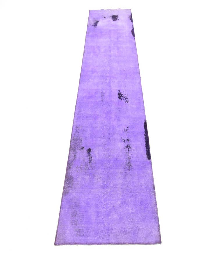 Detail image of 3' 4 x 10' 5 Hand Knotted Ultra Vintage Persian Wool Runner Rug