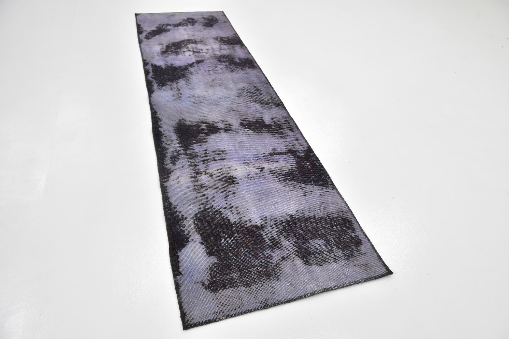 2' 6 x 9' 2 Hand Knotted Ultra Vintage Persian Wool Runner Rug