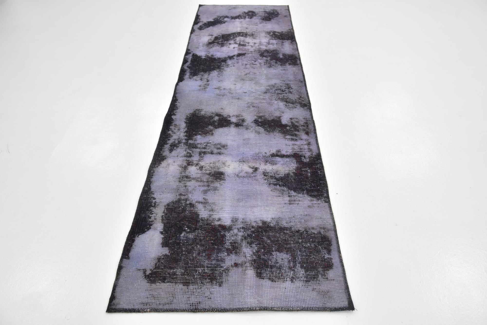 2' 6 x 9' 2 Hand Knotted Ultra Vintage Persian Wool Runner Rug