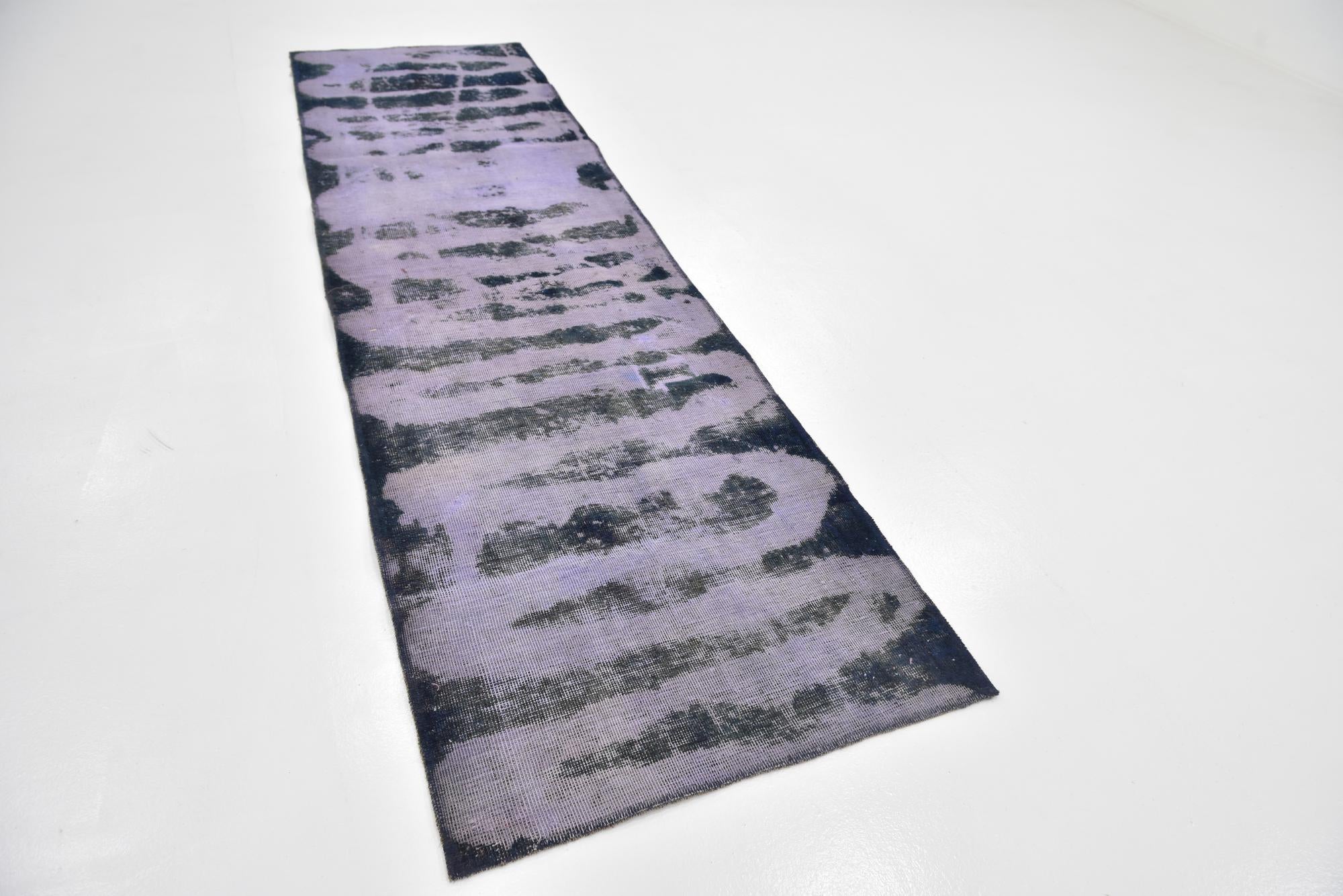2' 10 x 10' 2 Hand Knotted Ultra Vintage Persian Wool Runner Rug