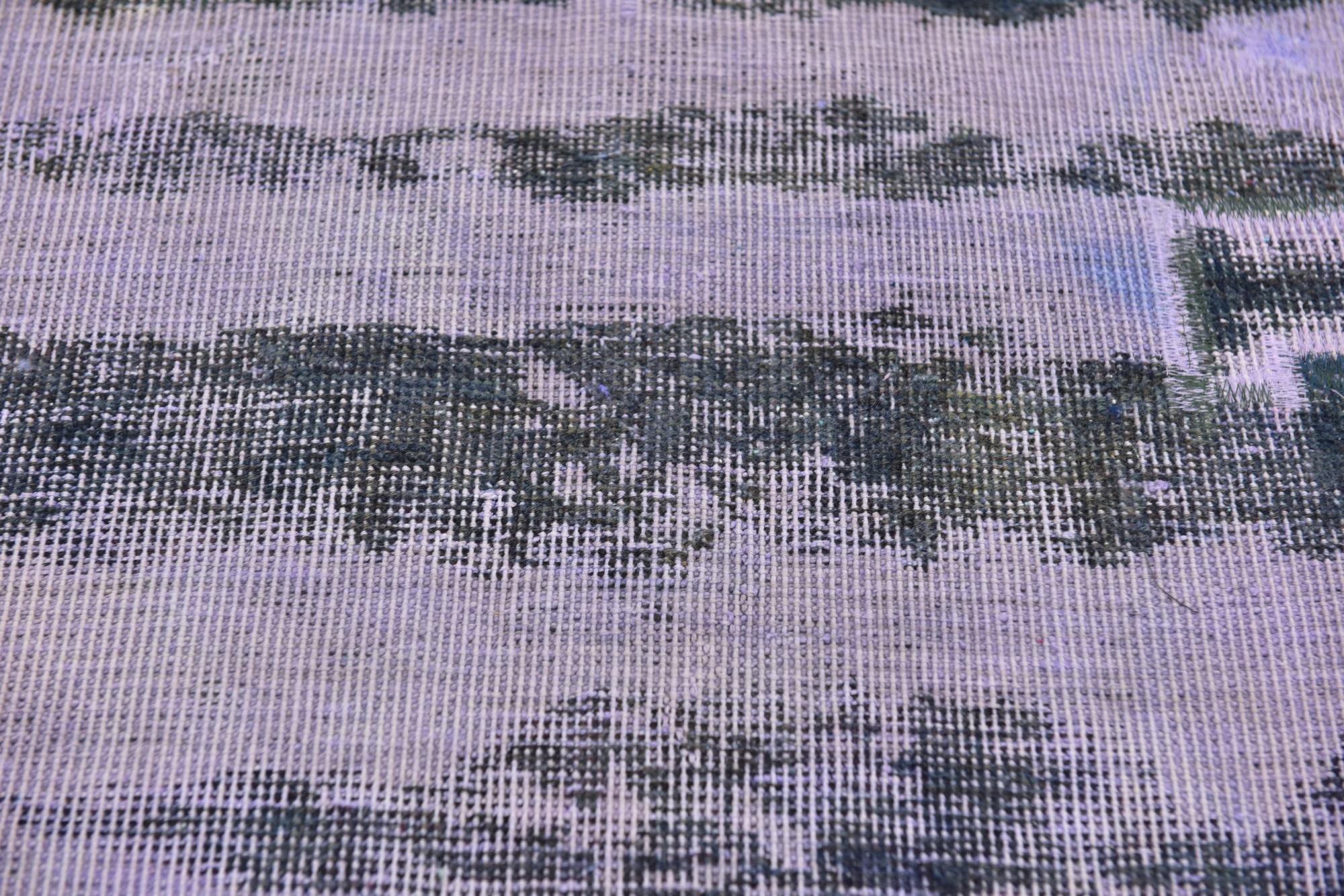 2' 10 x 10' 2 Hand Knotted Ultra Vintage Persian Wool Runner Rug