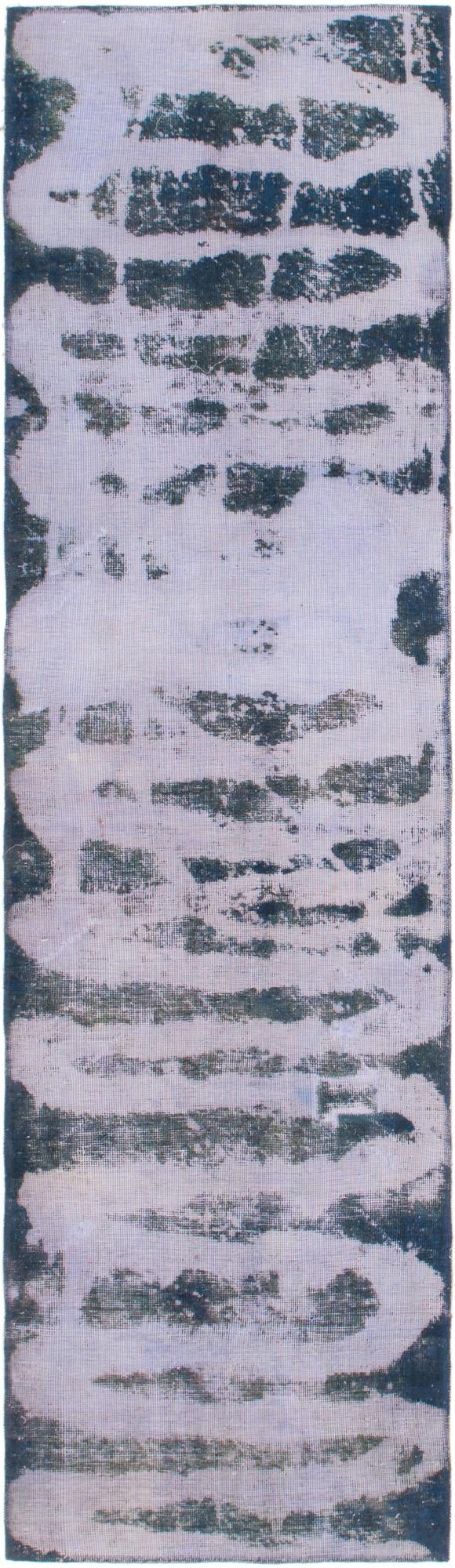 2' 10 x 10' 2 Hand Knotted Ultra Vintage Persian Wool Runner Rug