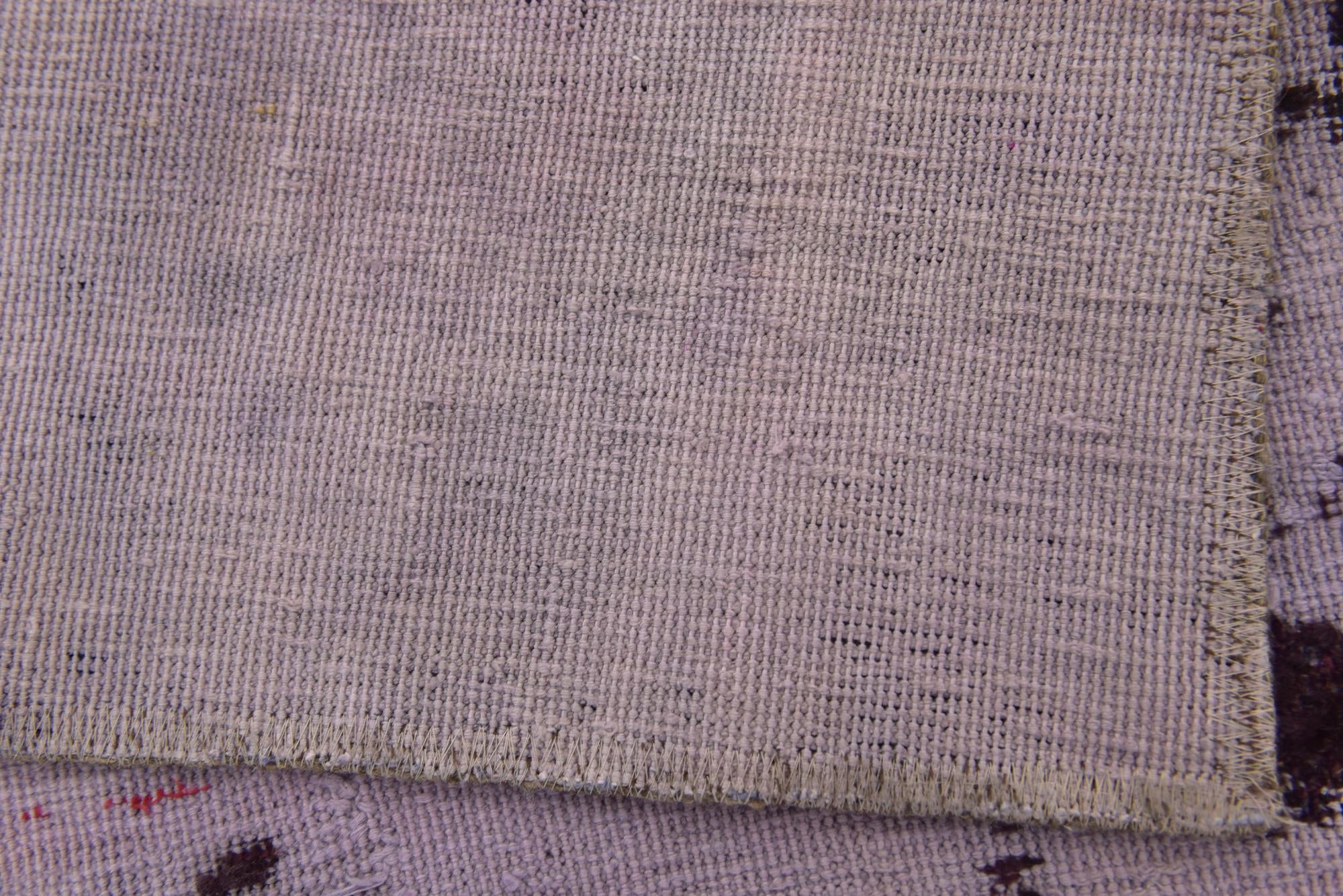 2' 4 x 10' 4 Hand Knotted Ultra Vintage Persian Wool Runner Rug
