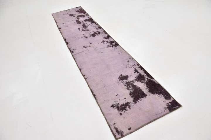 2' 4 x 10' 4 Hand Knotted Ultra Vintage Persian Wool Runner Rug