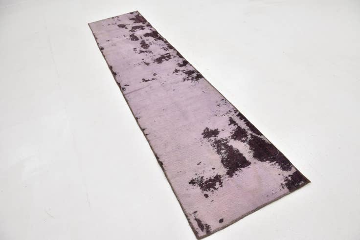 Detail image of 2' 4 x 10' 4 Hand Knotted Ultra Vintage Persian Wool Runner Rug