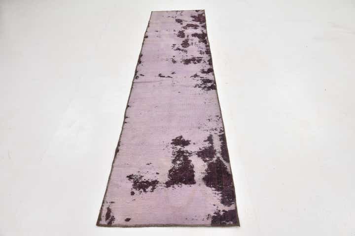 2' 4 x 10' 4 Hand Knotted Ultra Vintage Persian Wool Runner Rug