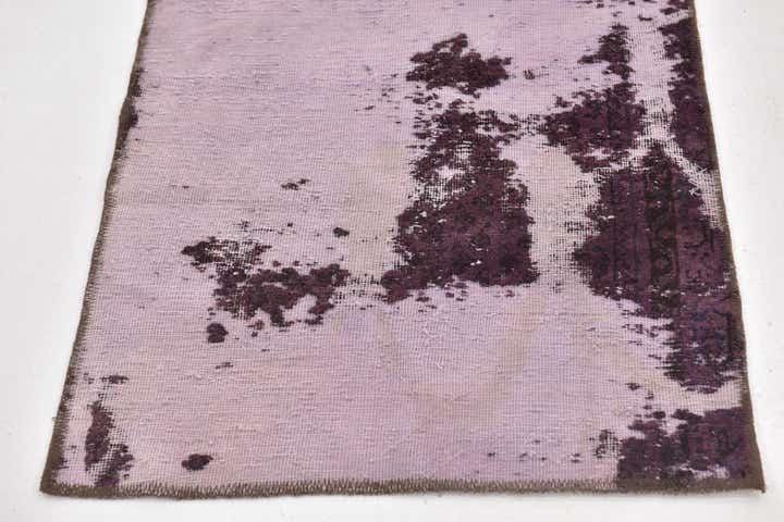 2' 4 x 10' 4 Hand Knotted Ultra Vintage Persian Wool Runner Rug