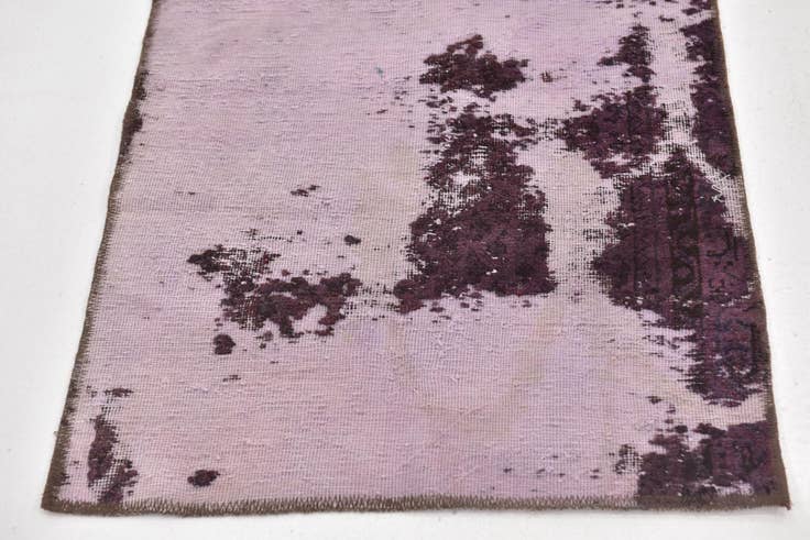 Detail image of 2' 4 x 10' 4 Hand Knotted Ultra Vintage Persian Wool Runner Rug