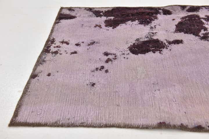 2' 4 x 10' 4 Hand Knotted Ultra Vintage Persian Wool Runner Rug