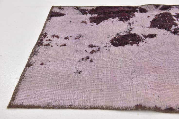 Detail image of 2' 4 x 10' 4 Hand Knotted Ultra Vintage Persian Wool Runner Rug