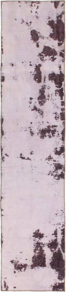 Detail image of 2' 4 x 10' 4 Hand Knotted Ultra Vintage Persian Wool Runner Rug