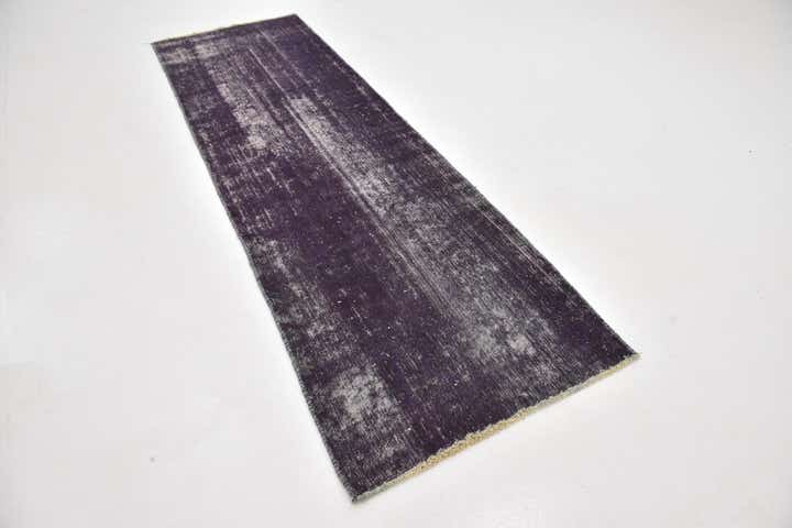 3' x 9' 4 Hand Knotted Ultra Vintage Persian Wool Runner Rug