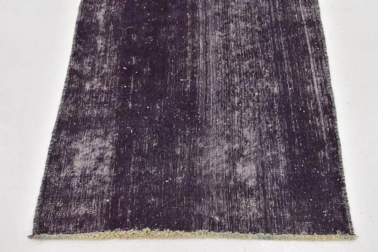 Detail image of 3' x 9' 4 Hand Knotted Ultra Vintage Persian Wool Runner Rug