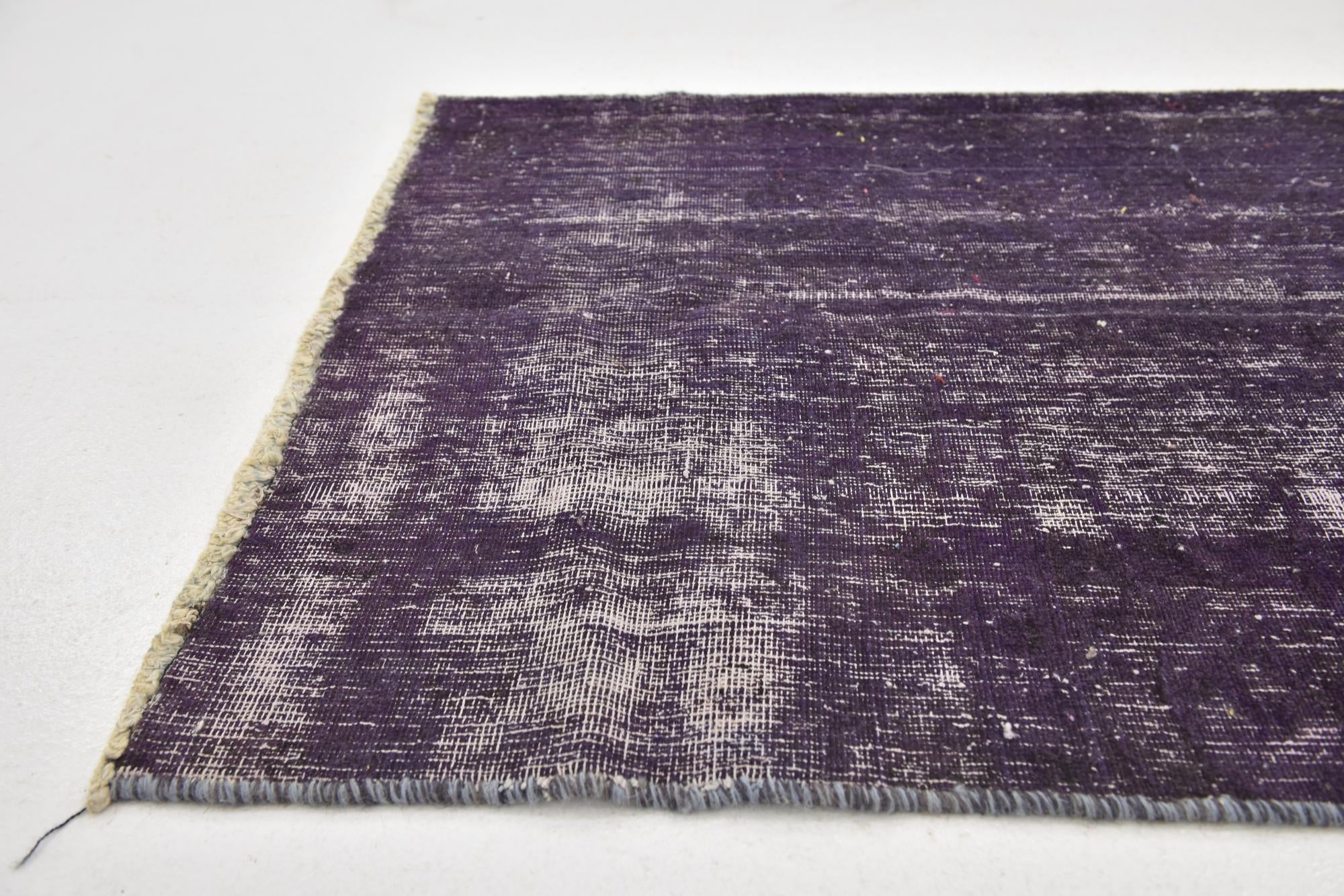 3' x 9' 4 Hand Knotted Ultra Vintage Persian Wool Runner Rug