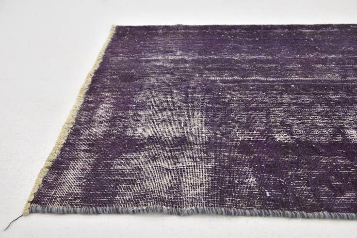 Detail image of 3' x 9' 4 Hand Knotted Ultra Vintage Persian Wool Runner Rug