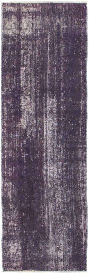 Detail image of 3' x 9' 4 Hand Knotted Ultra Vintage Persian Wool Runner Rug