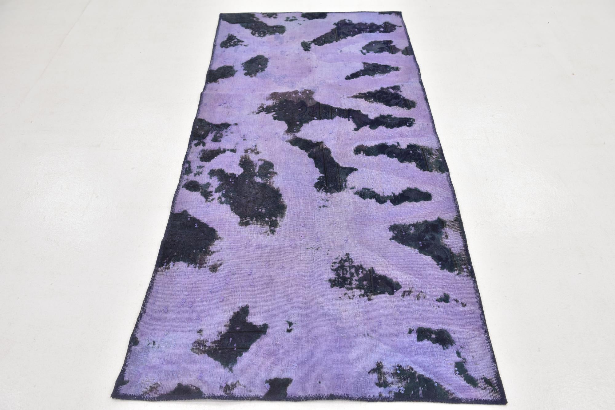 3' 2 x 7' Hand Knotted Ultra Vintage Persian Wool Runner Rug