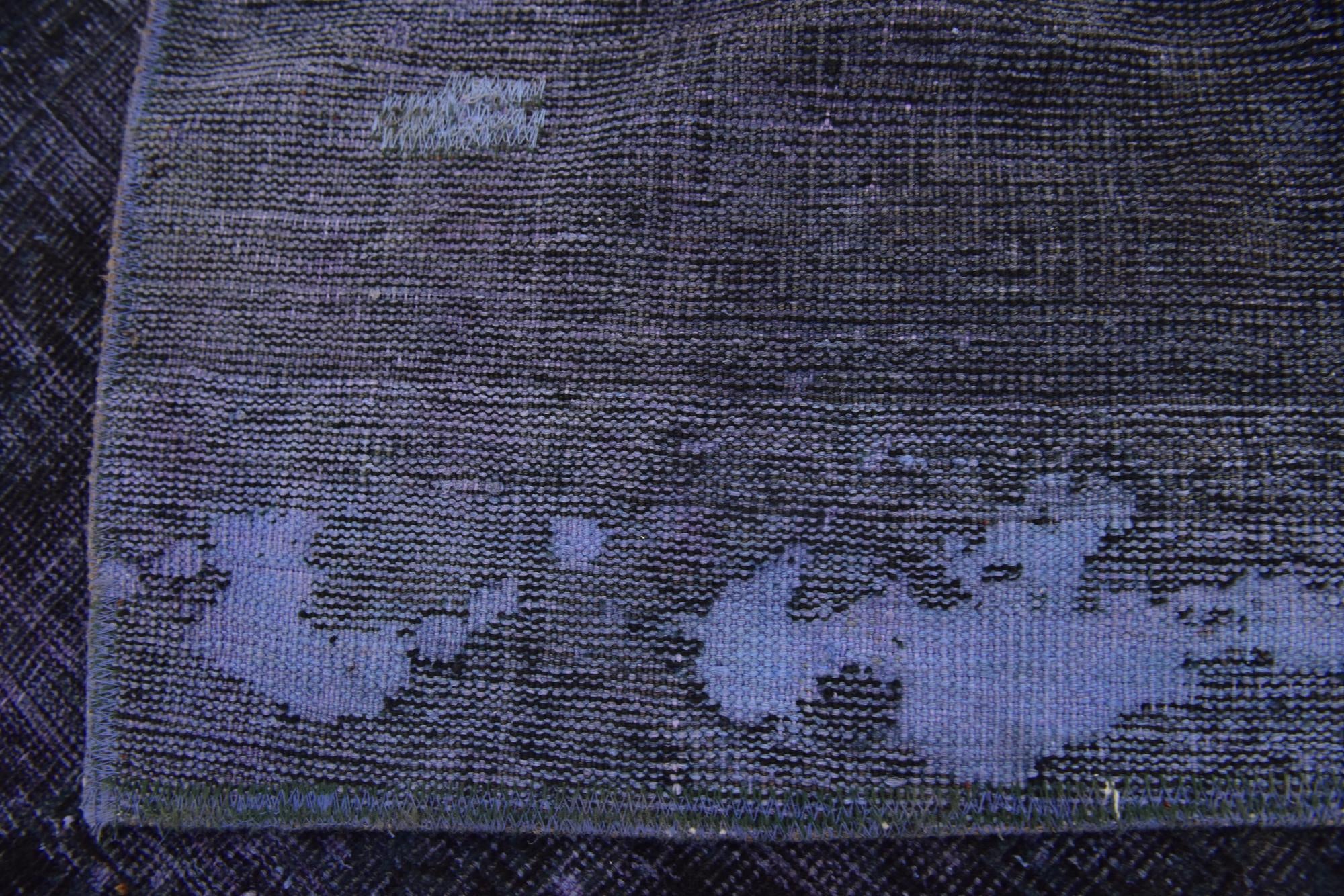 3' 4 x 7' 9 Hand Knotted Ultra Vintage Persian Wool Runner Rug