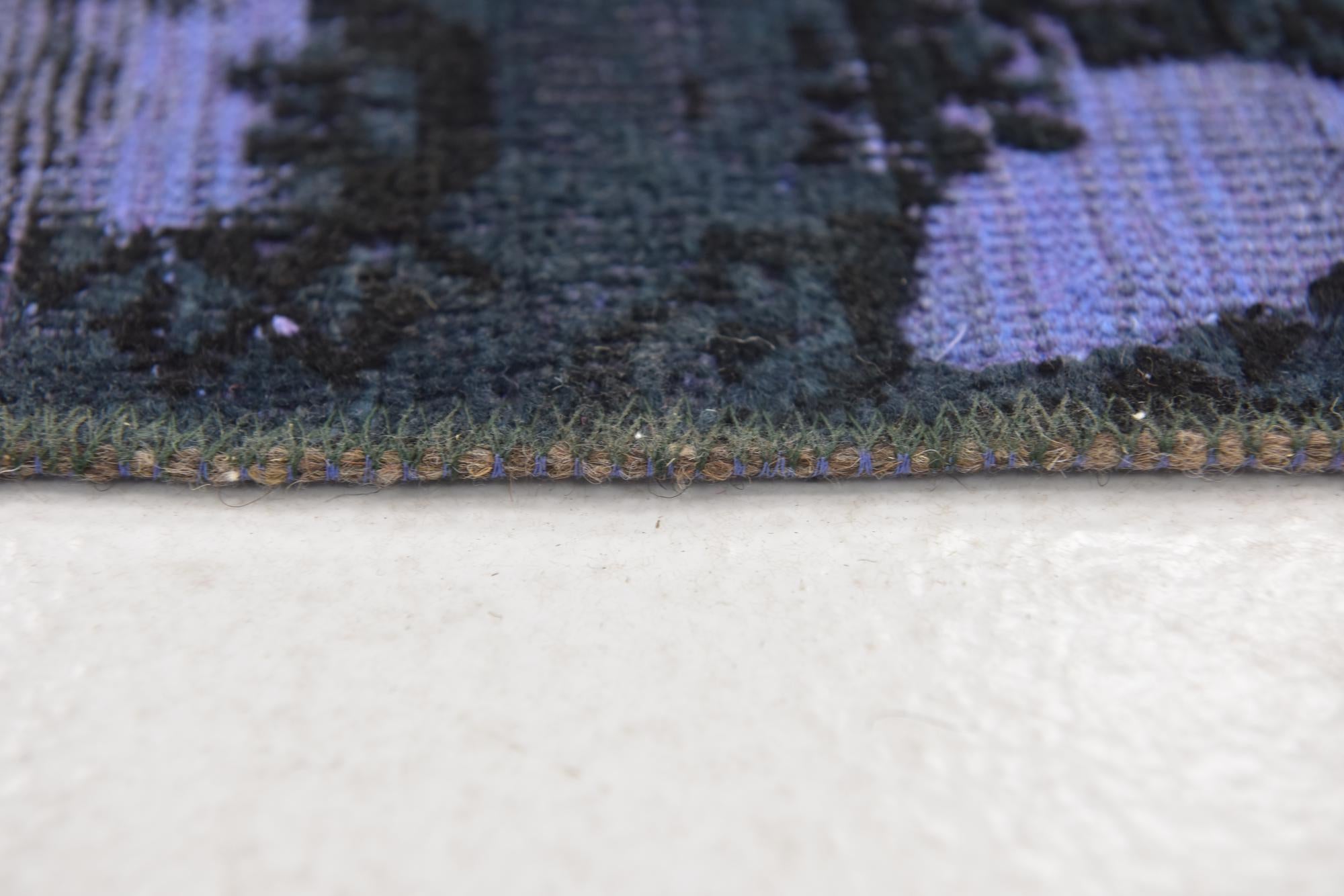 3' 4 x 7' 9 Hand Knotted Ultra Vintage Persian Wool Runner Rug