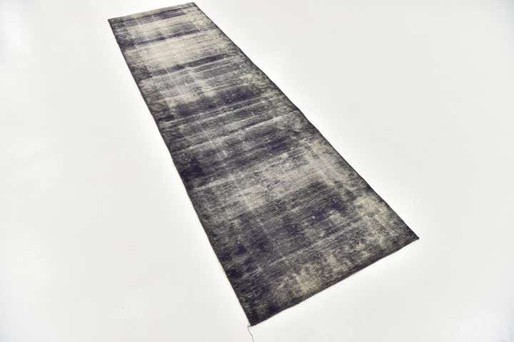 2' 8 x 10' 5 Hand Knotted Ultra Vintage Persian Wool Runner Rug