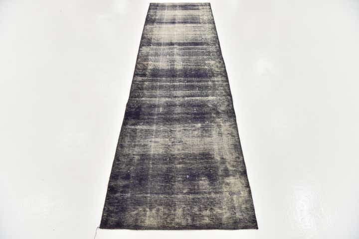 2' 8 x 10' 5 Hand Knotted Ultra Vintage Persian Wool Runner Rug