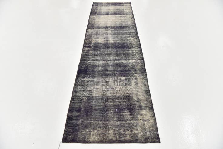 Detail image of 2' 8 x 10' 5 Hand Knotted Ultra Vintage Persian Wool Runner Rug