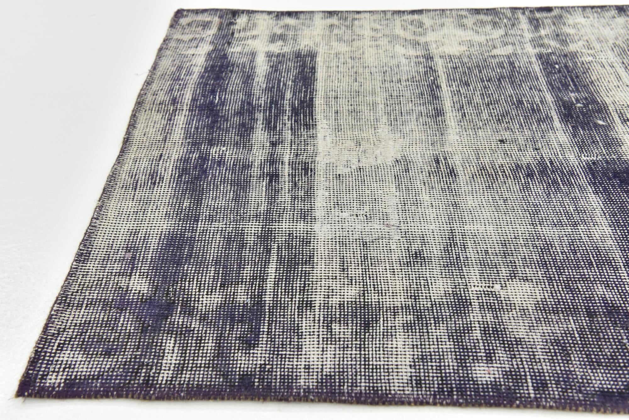 2' 8 x 10' 5 Hand Knotted Ultra Vintage Persian Wool Runner Rug