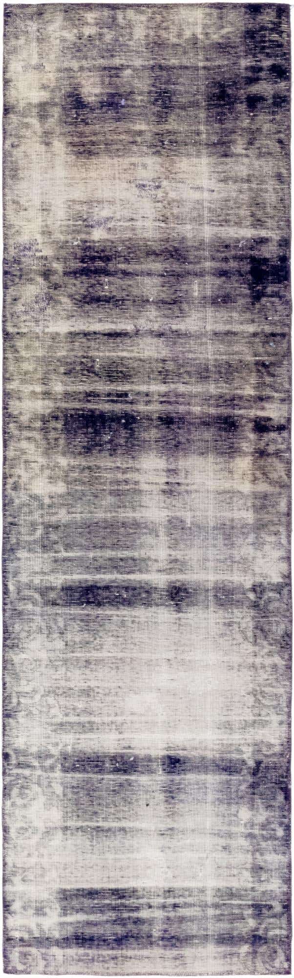 2' 8 x 10' 5 Hand Knotted Ultra Vintage Persian Wool Runner Rug