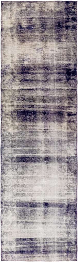 2' 8 x 10' 5 Hand Knotted Ultra Vintage Persian Wool Runner Rug