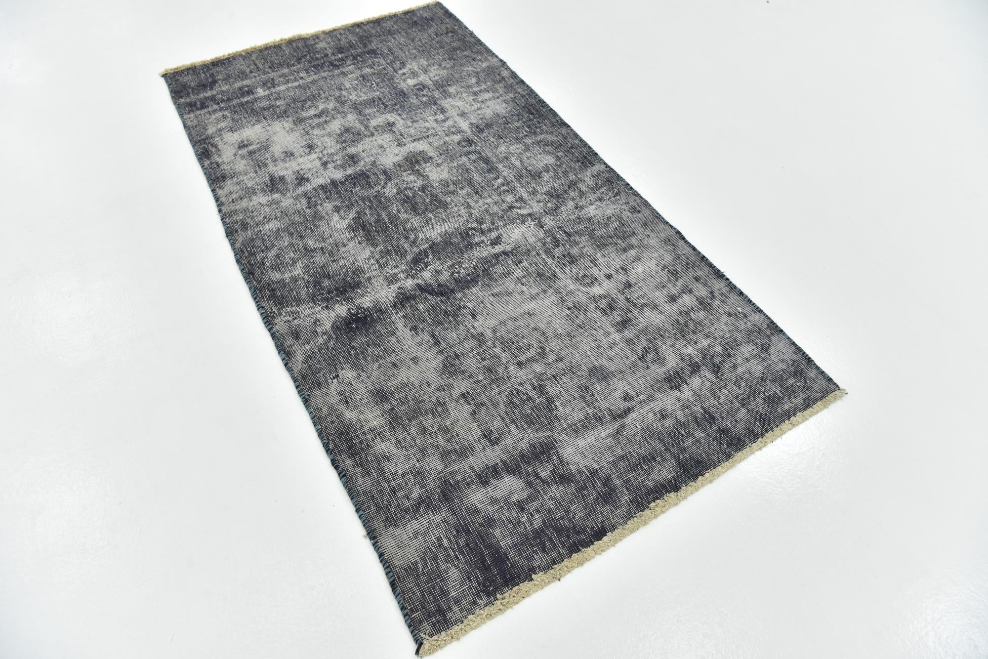 3' 5 x 6' 7 Hand Knotted Ultra Vintage Persian Wool Runner Rug