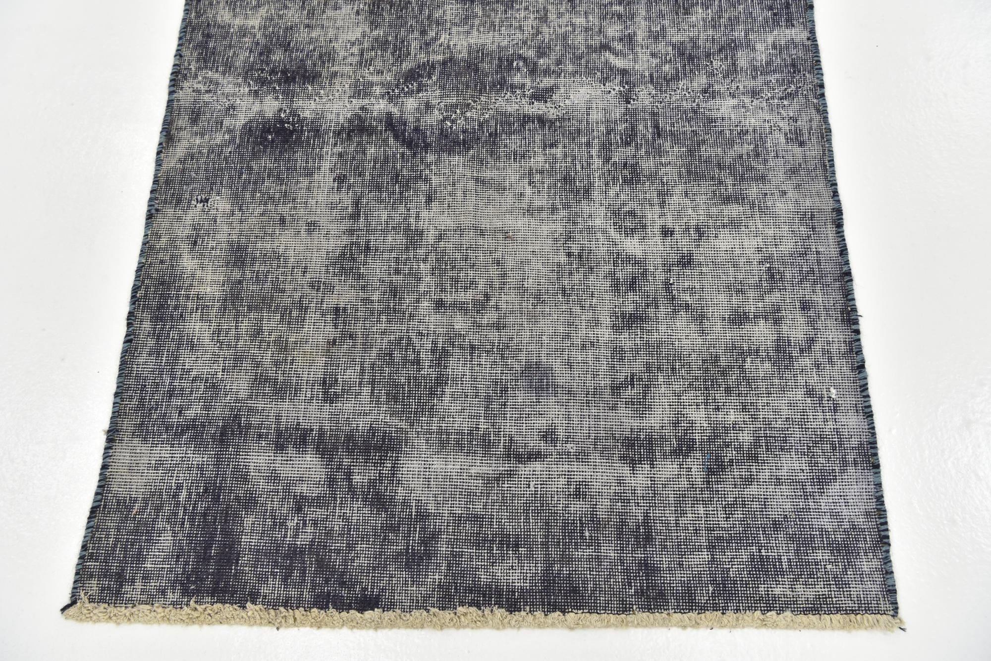 3' 5 x 6' 7 Hand Knotted Ultra Vintage Persian Wool Runner Rug