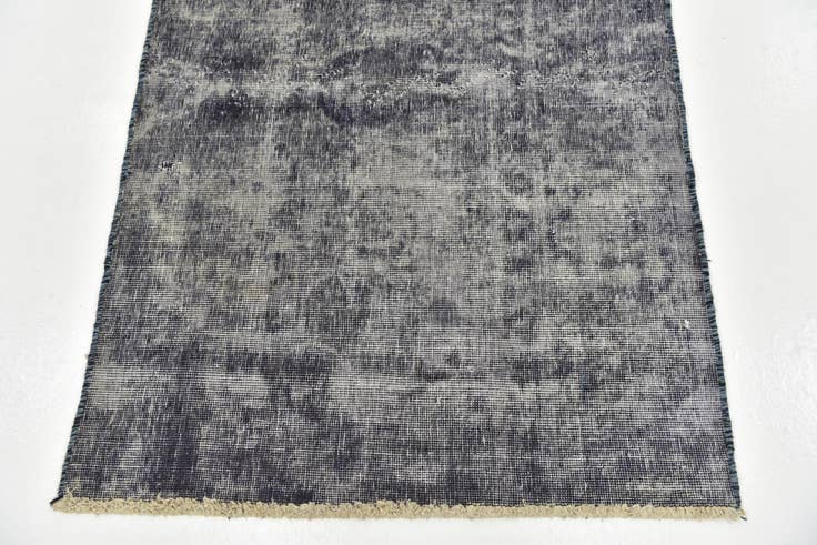 Detail image of 3' 5 x 6' 7 Hand Knotted Ultra Vintage Persian Wool Runner Rug