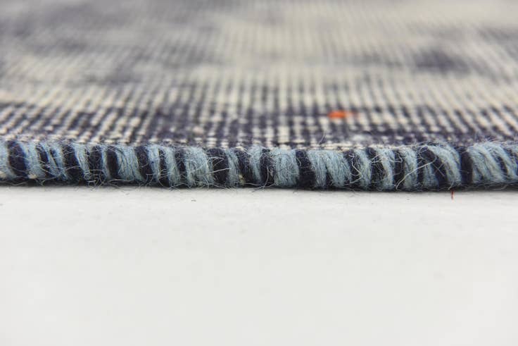 Detail image of 3' 5 x 6' 7 Hand Knotted Ultra Vintage Persian Wool Runner Rug