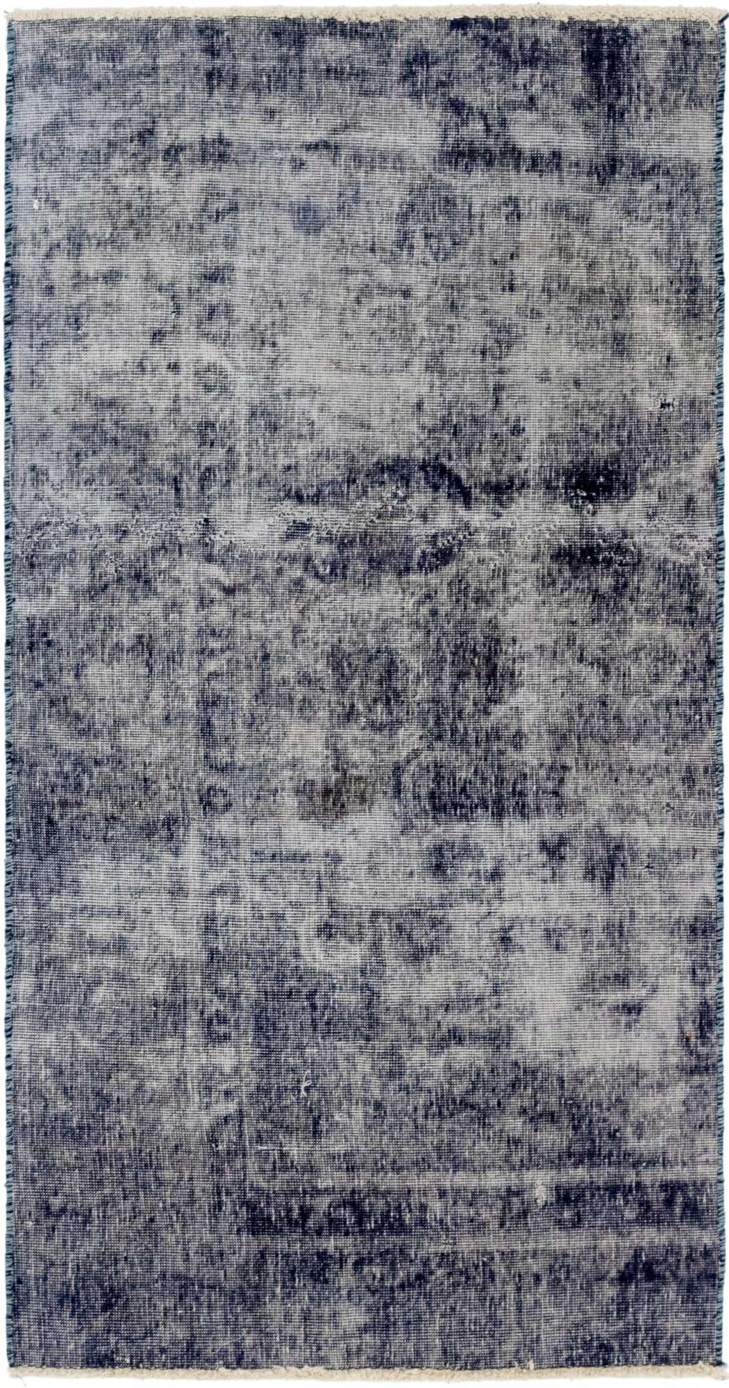 3' 5 x 6' 7 Hand Knotted Ultra Vintage Persian Wool Runner Rug