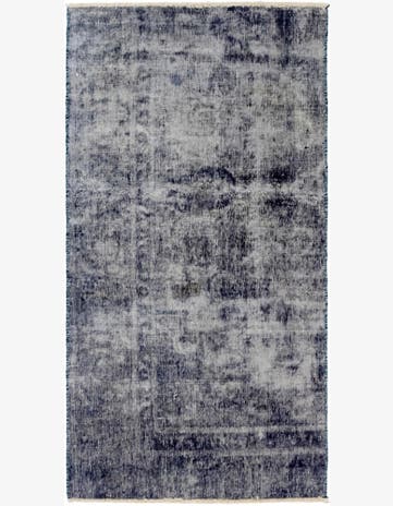 3' 5 x 6' 7 Hand Knotted Ultra Vintage Persian Wool Runner Rug