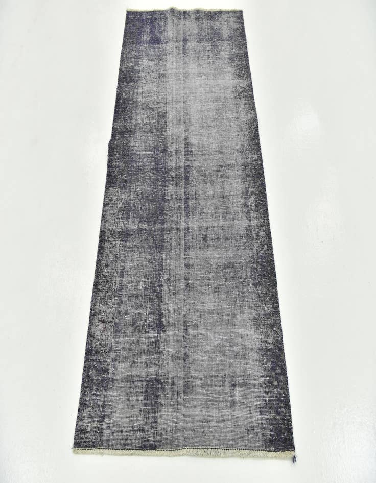 Detail image of 3' 2 x 6'  Hand Knotted Ultra Vintage Persian Wool Runner Rug