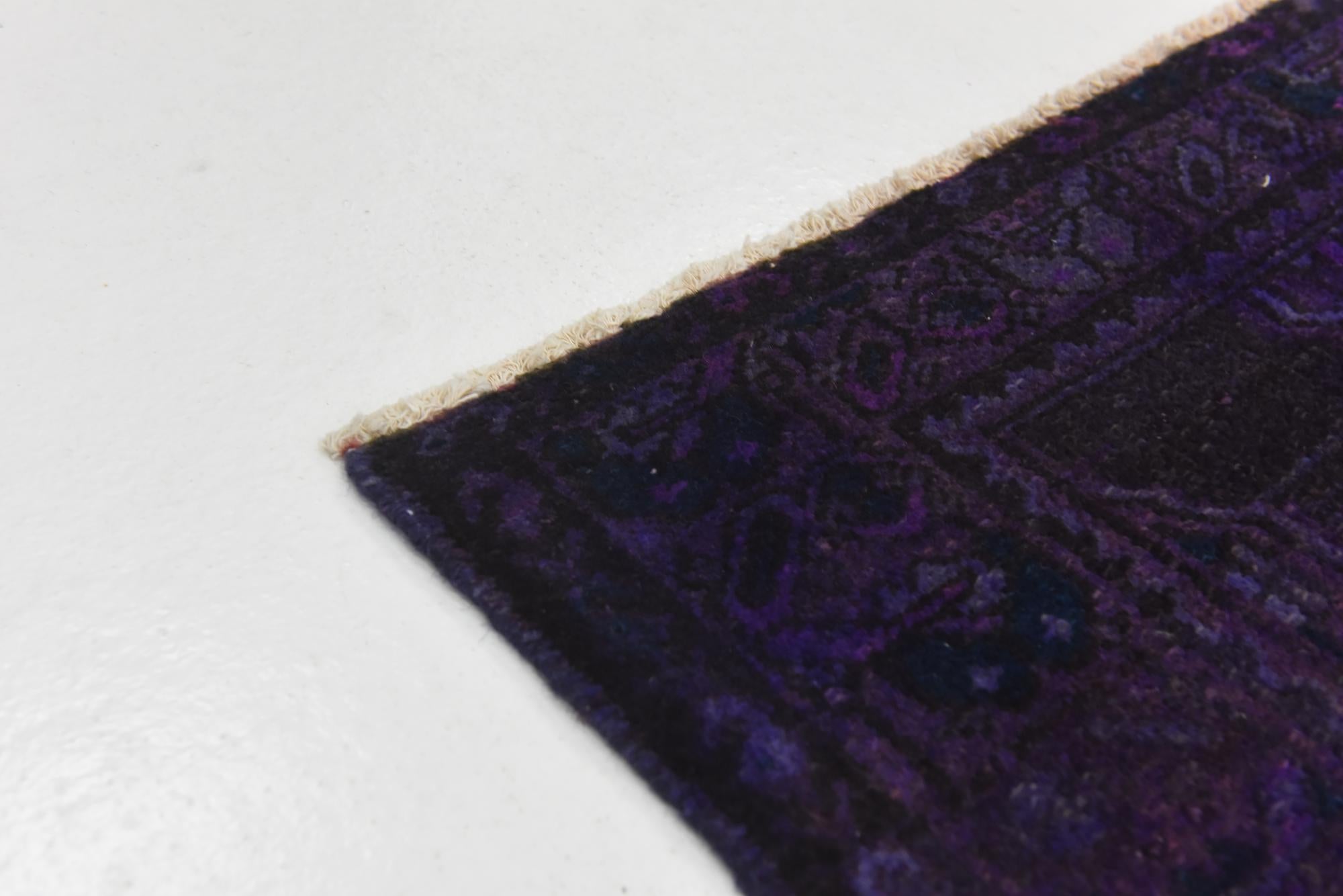 3' 3 x 10' 1 Hand Knotted Ultra Vintage Persian Wool Runner Rug