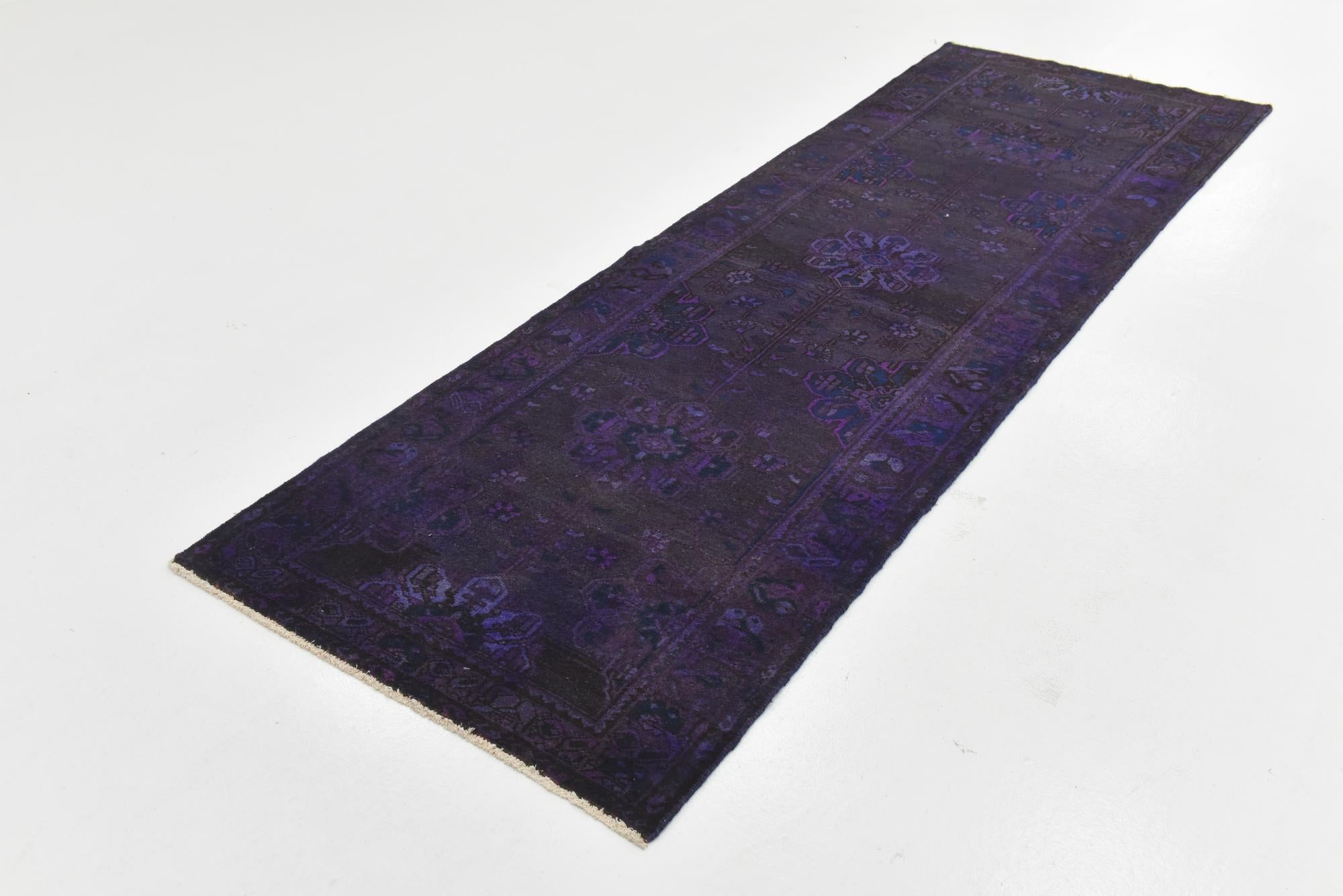 3' 3 x 10' 1 Hand Knotted Ultra Vintage Persian Wool Runner Rug