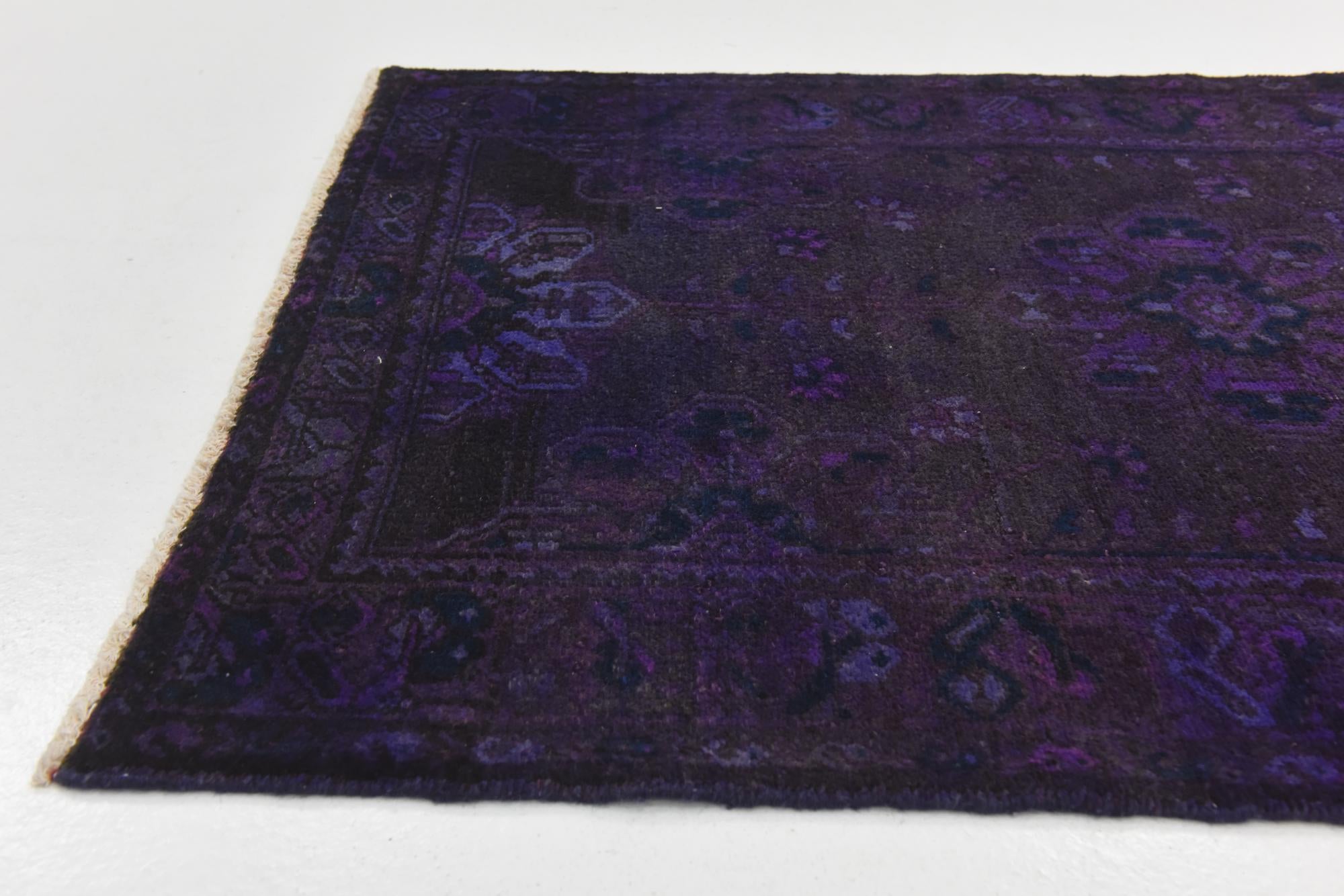 3' 3 x 10' 1 Hand Knotted Ultra Vintage Persian Wool Runner Rug