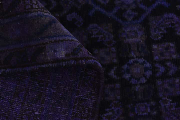 3' 11 x 11' 2 Hand Knotted Ultra Vintage Persian Wool Runner Rug