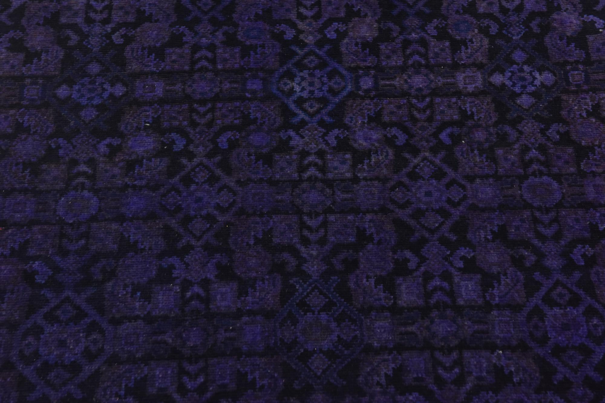 3' 11 x 11' 2 Hand Knotted Ultra Vintage Persian Wool Runner Rug