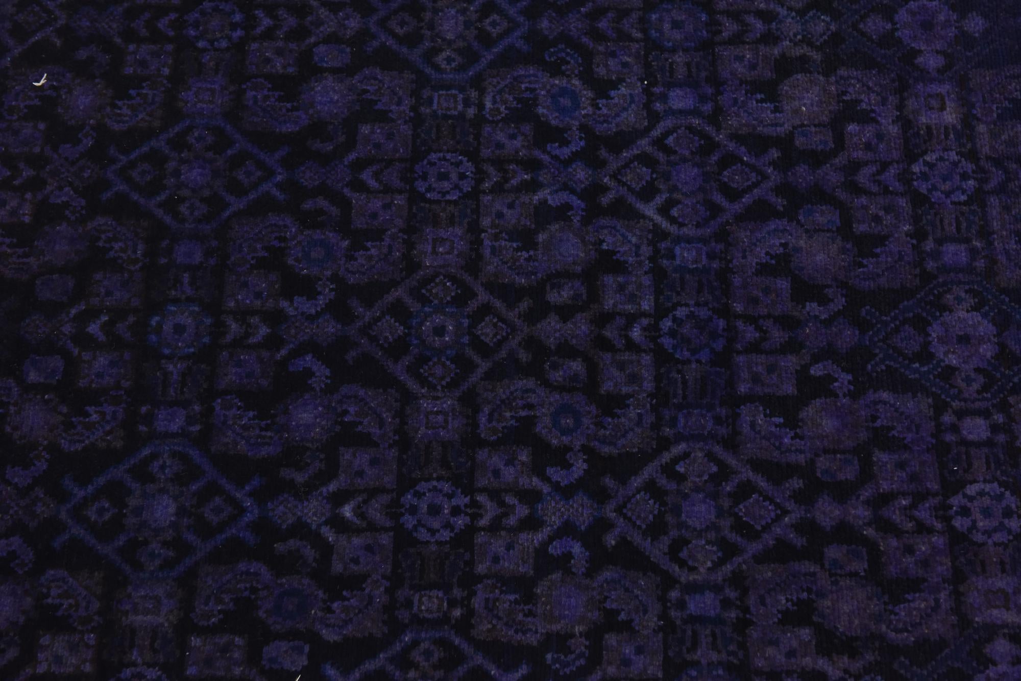 3' 11 x 11' 2 Hand Knotted Ultra Vintage Persian Wool Runner Rug