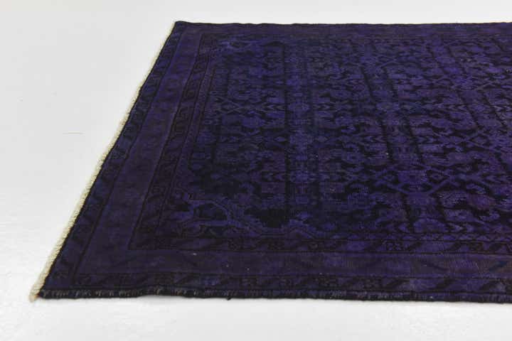 3' 11 x 11' 2 Hand Knotted Ultra Vintage Persian Wool Runner Rug