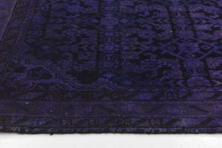 3' 11 x 11' 2 Hand Knotted Ultra Vintage Persian Wool Runner Rug