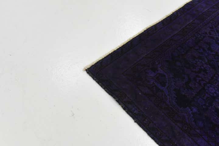 3' 11 x 11' 2 Hand Knotted Ultra Vintage Persian Wool Runner Rug