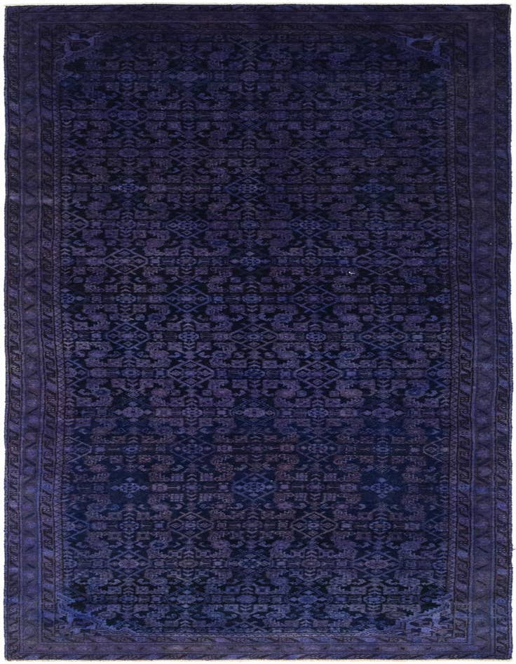 Detail image of 3' 11 x 11' 2 Hand Knotted Ultra Vintage Persian Wool Runner Rug
